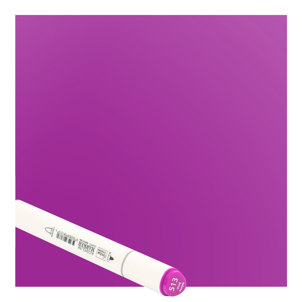 CC Alcohol Ink Marker Twin Tip Vivid Purple 513