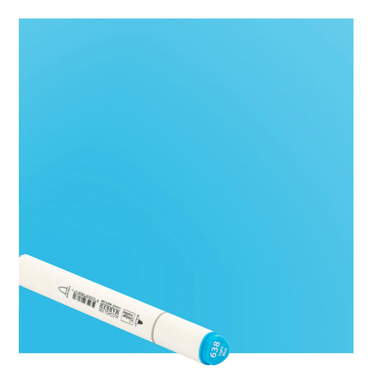 Light Blue Twin Tip Alcohol Ink Marker