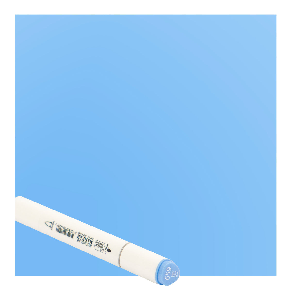 CC Alcohol Ink Marker Twin Tip Light Baby Blue 659
