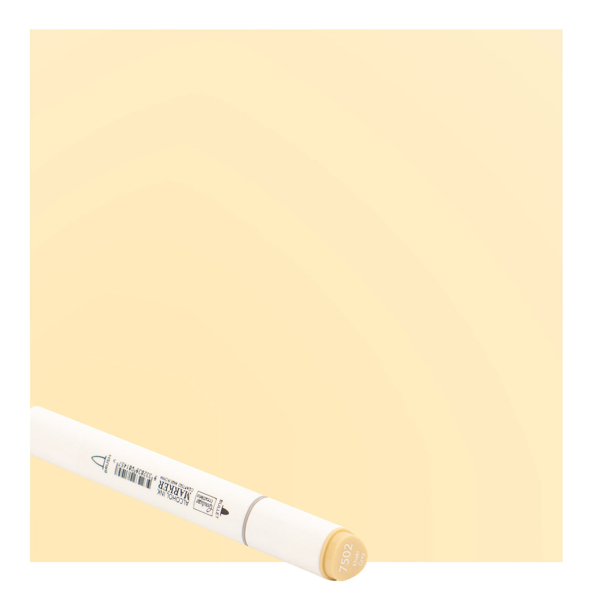 CC Alcohol Ink Marker Twin Tip Khaki Grey 7502