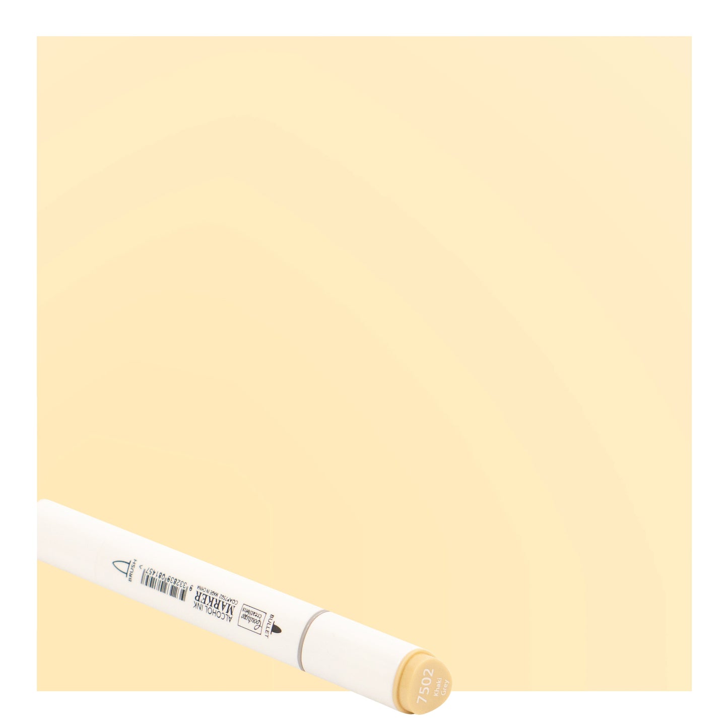 CC Alcohol Ink Marker Twin Tip Khaki Grey 7502