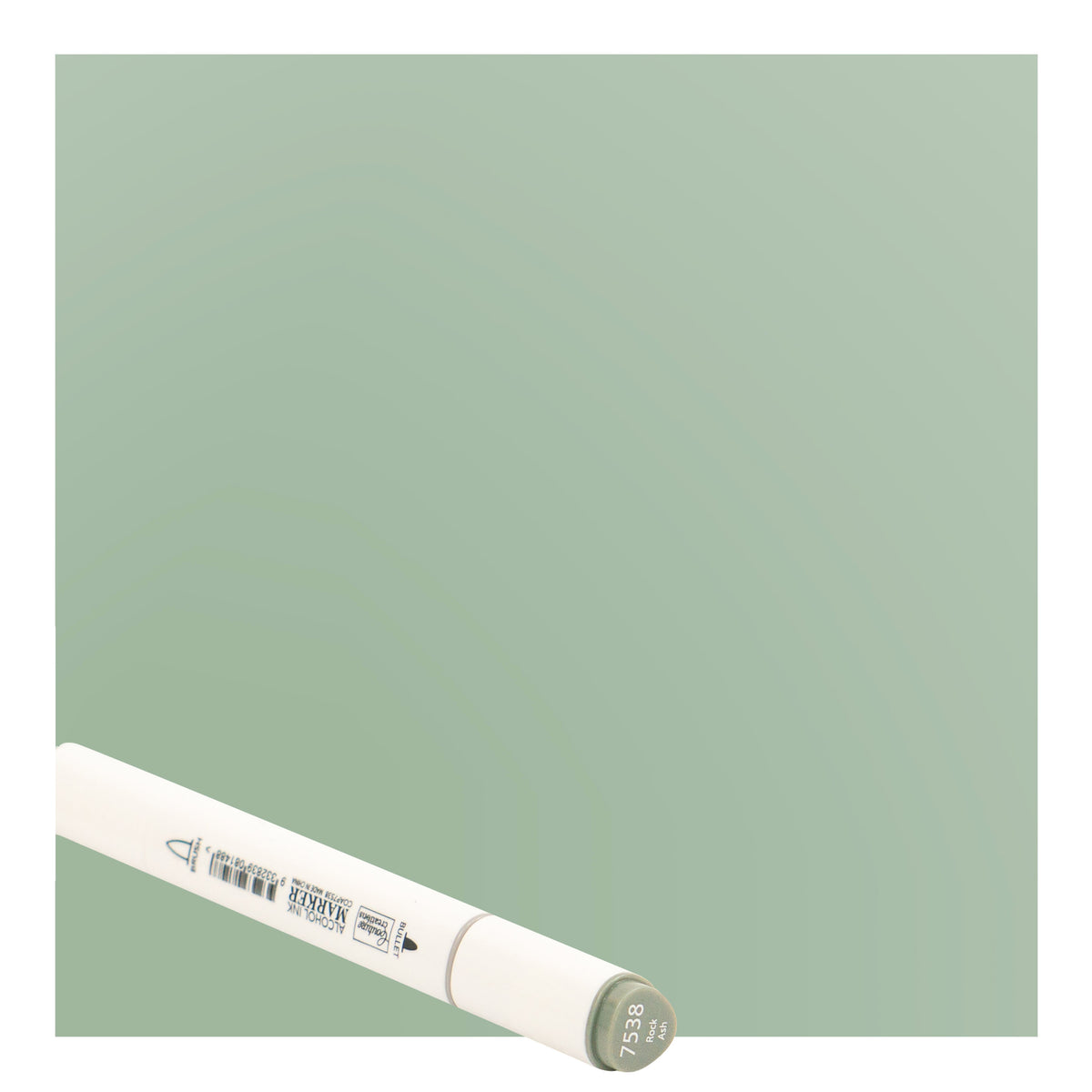 CC Alcohol Ink Marker Twin Tip Rock Ash 7538