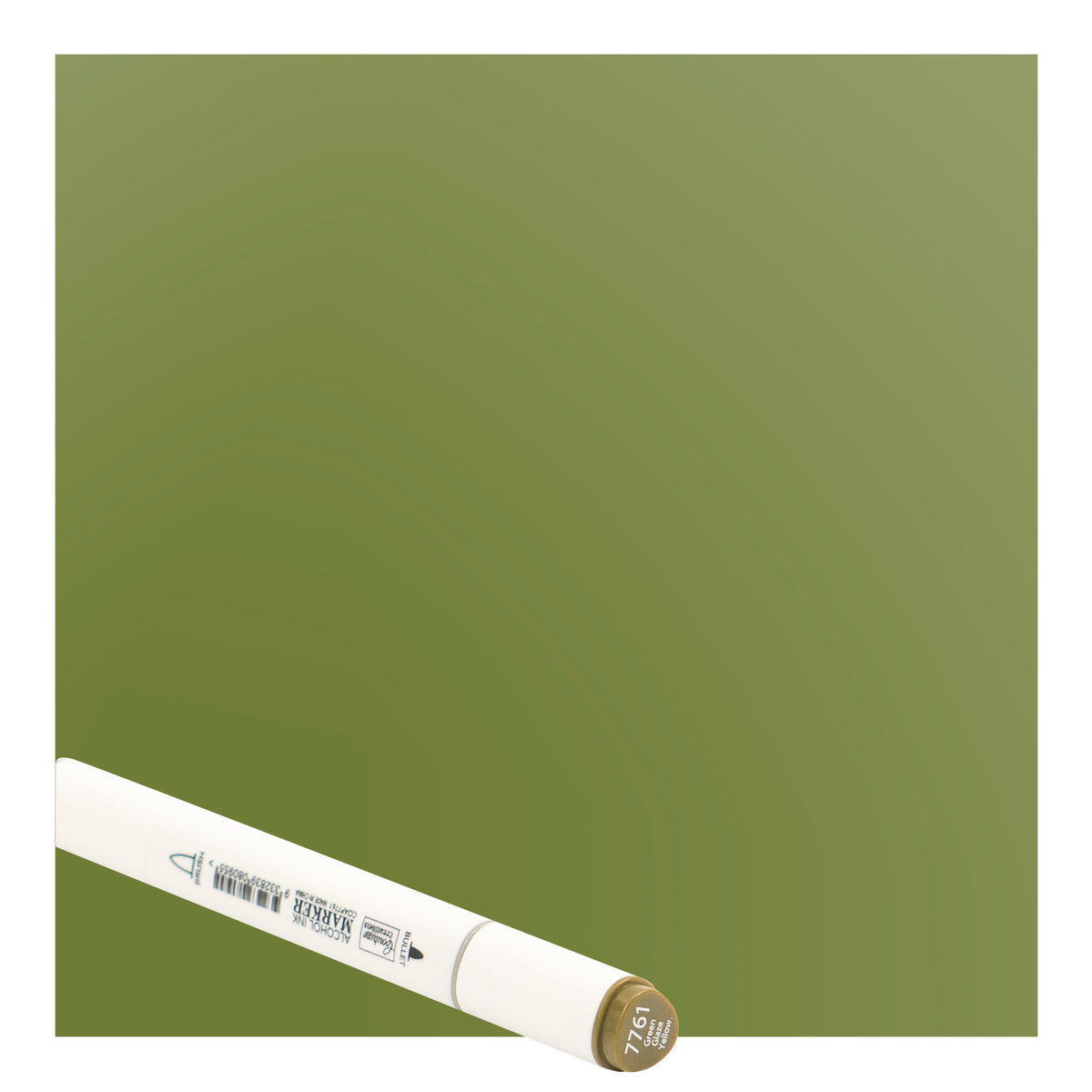 CC Alcohol Ink Marker Twin Tip Green Glaze Yellow 7761