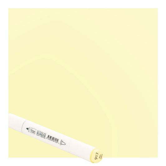 Baby Yellow Twin Tip Alcohol Ink Marker