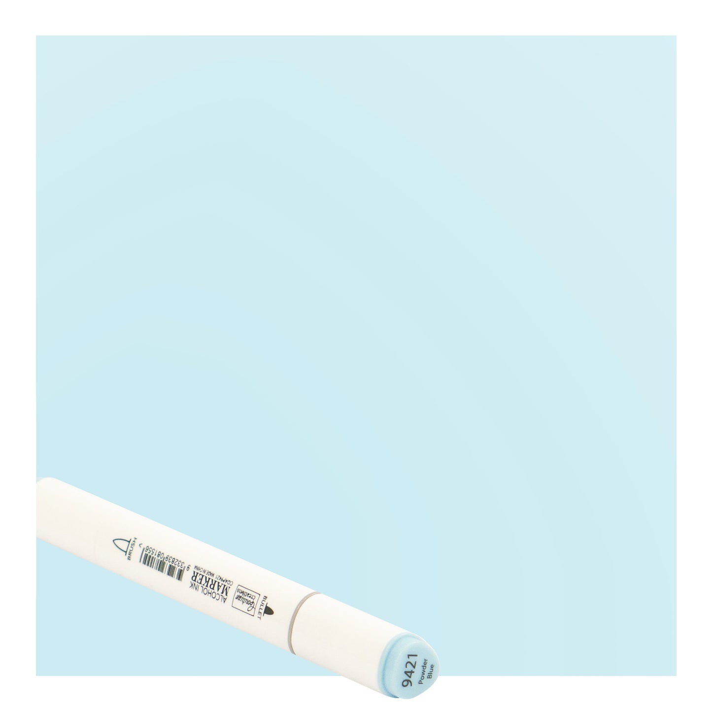 CC Alcohol Ink Marker Twin Tip Powder Blue 9421