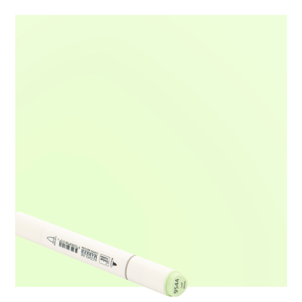 CC Alcohol Ink Marker Twin Tip Leaf White 9544