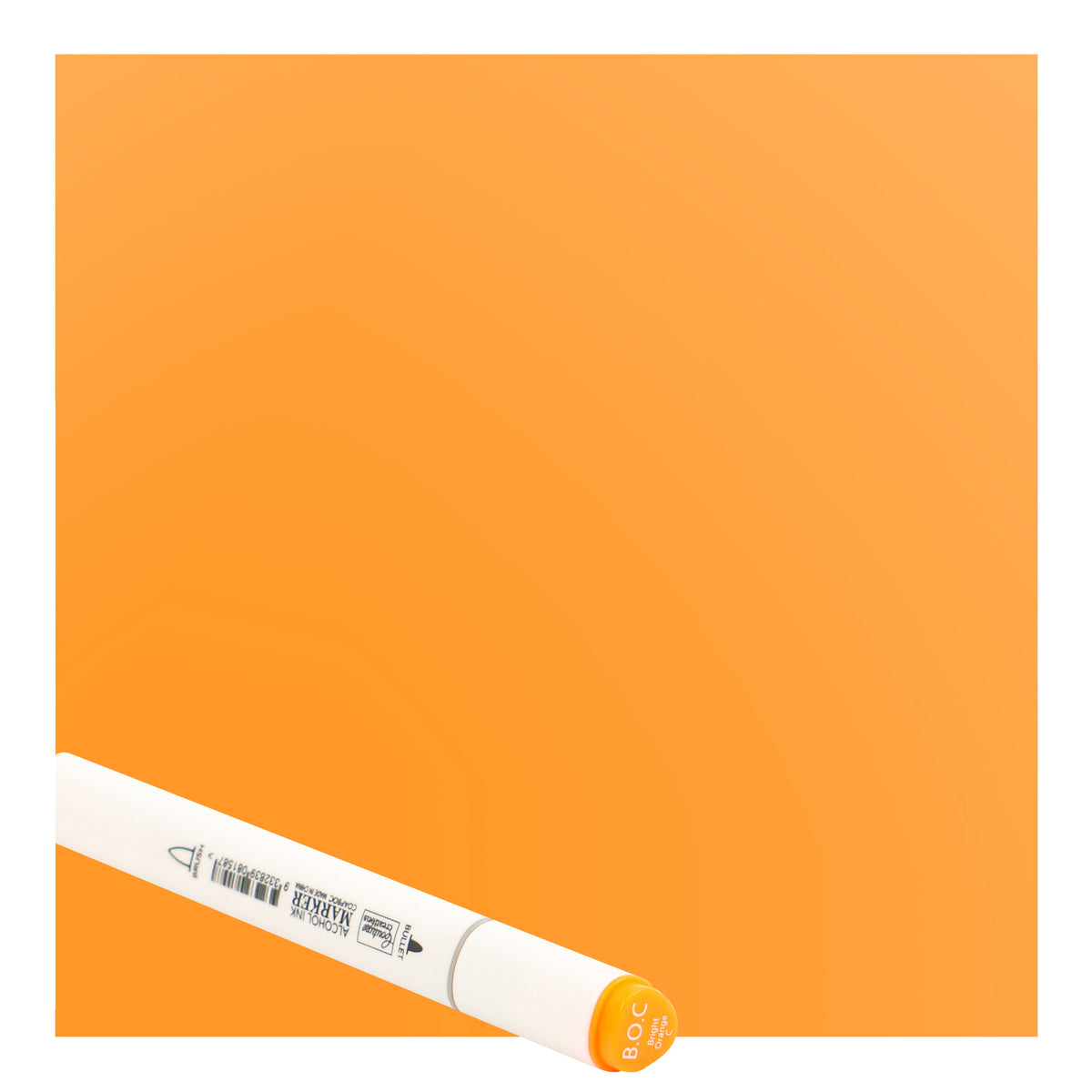 CC Alcohol Ink Marker Twin Tip Bright Orange C B.O.C