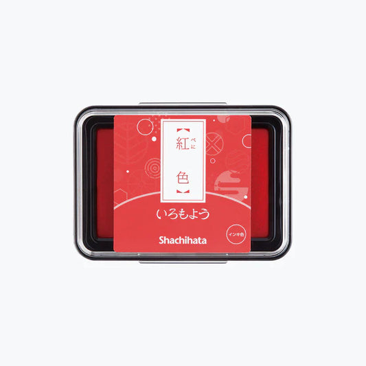Shachihata Iromoyo Stamp Pad CRIMSON RED HAC-1-R