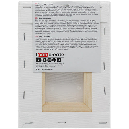 Mont Marte Signature Canvas Single Thick 13 x 18cm