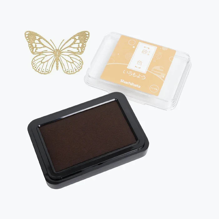 Shachihata Iromoyo Stamp Pad SAND HAC-1-PBR