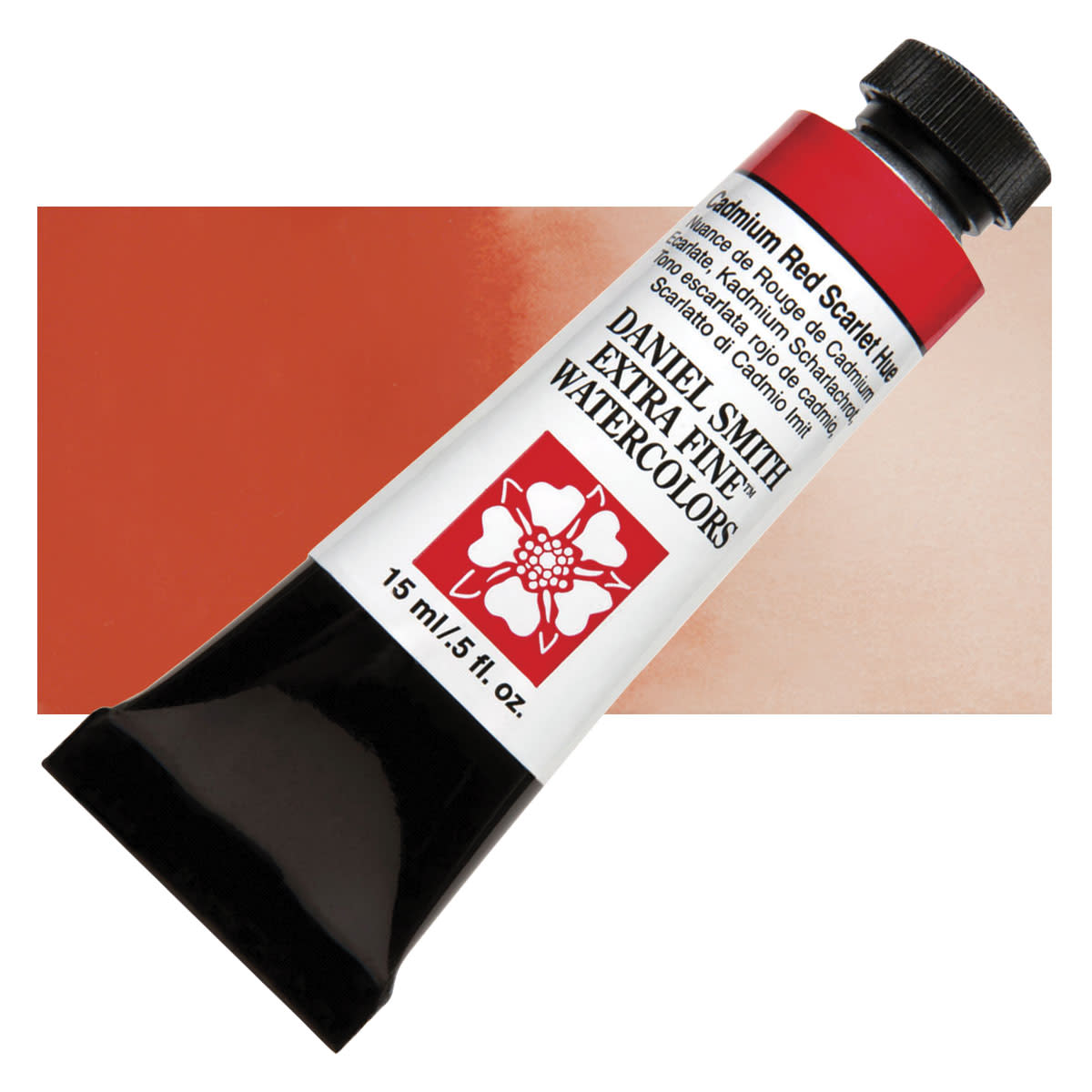 Daniel Smith Extra Fine Watercolour 15ml CADMIUM RED SCARLET HUE S3