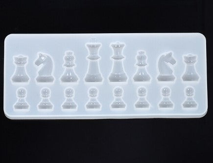 CD International Chess Pieces Silicone Mould