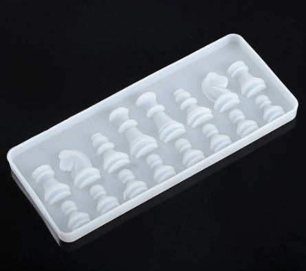 CD International Chess Pieces Silicone Mould