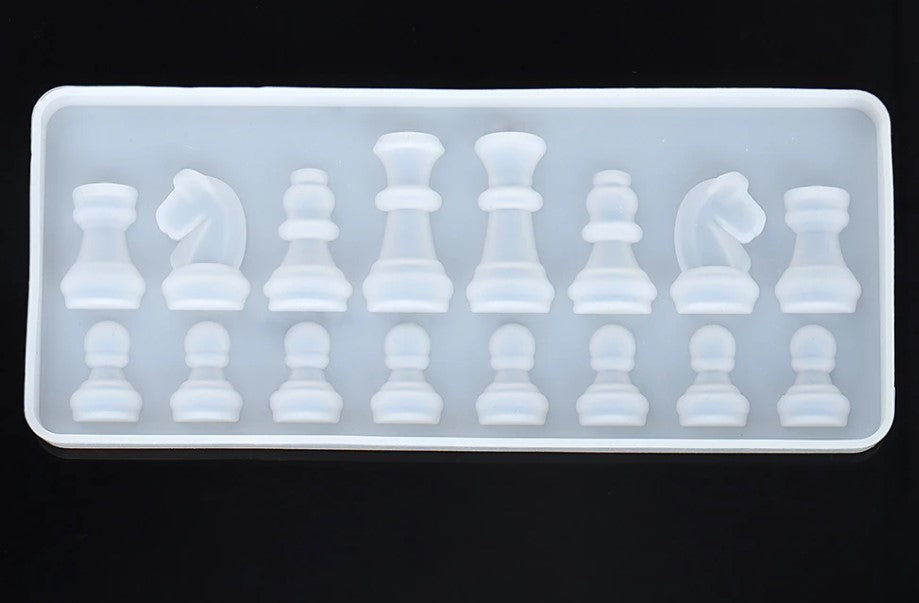 CD International Chess Pieces Silicone Mould