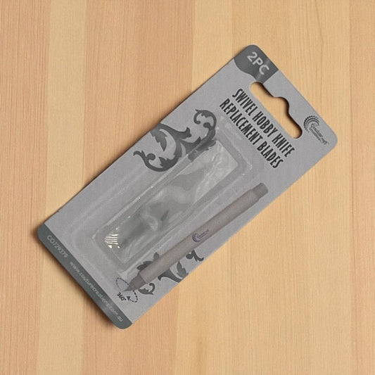 CC Swivel Hobby Knife Replacement Blades Pk2