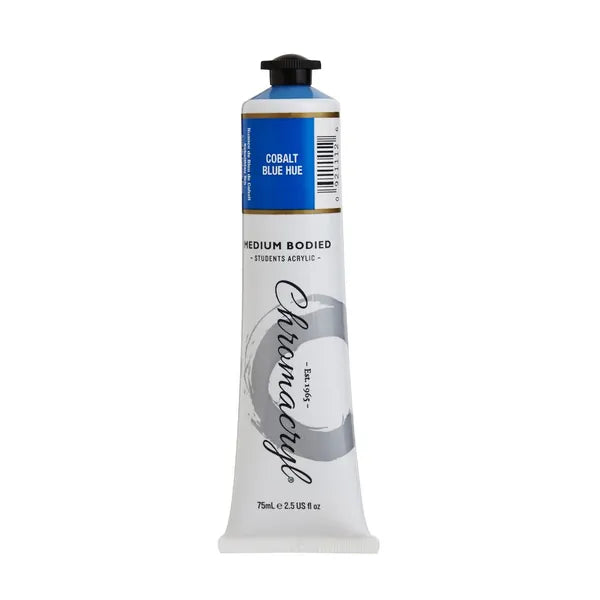 COBALT BLUE HUE Chromacryl Student Acrylic 75ml