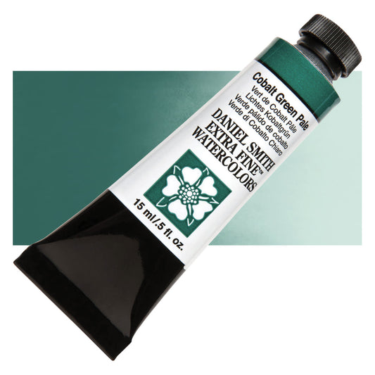 Daniel Smith Extra Fine Watercolour 15ml COBALT GREEN PALE S3