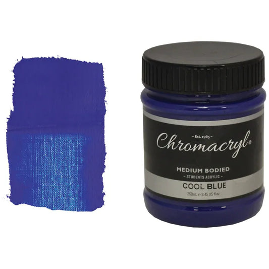 COOL BLUE Chromacryl Student Acrylic 250ml