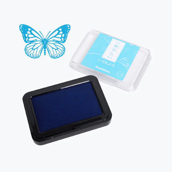 Shachihata Iromoyo Stamp Pad DAYFLOWER BLUE HAC-1-LB