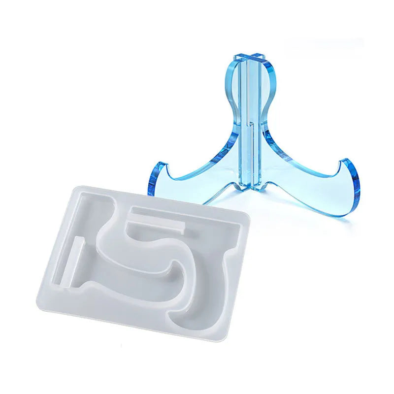 Desktop Display Stand Silicone Mould 2pcs