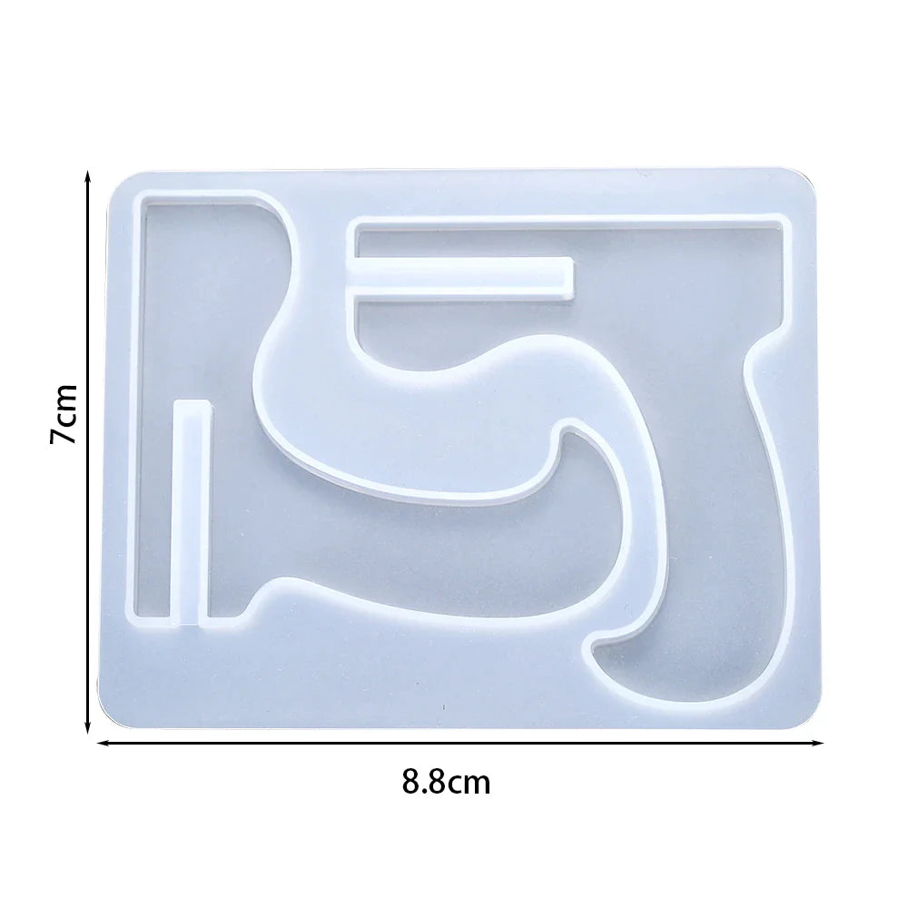 Desktop Display Stand Silicone Mould 2pcs