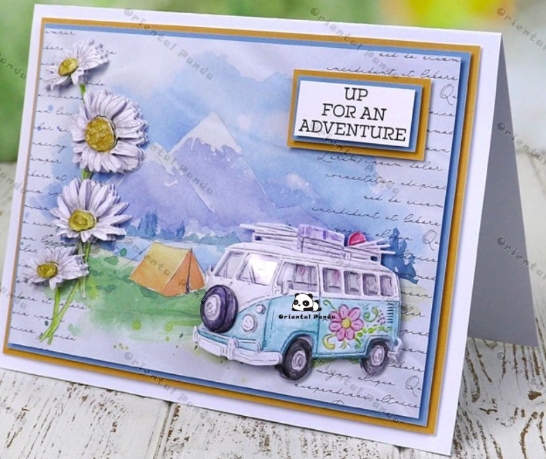FDC Campervan #1 Steel Cutting Die