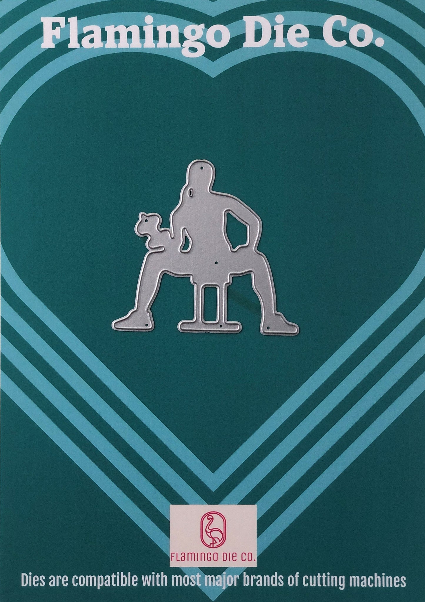 FDC Gym Girl #1 Silhouette Steel Cutting Die