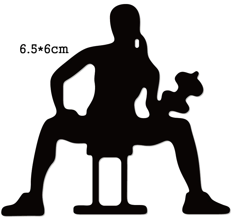 FDC Gym Girl #1 Silhouette Steel Cutting Die