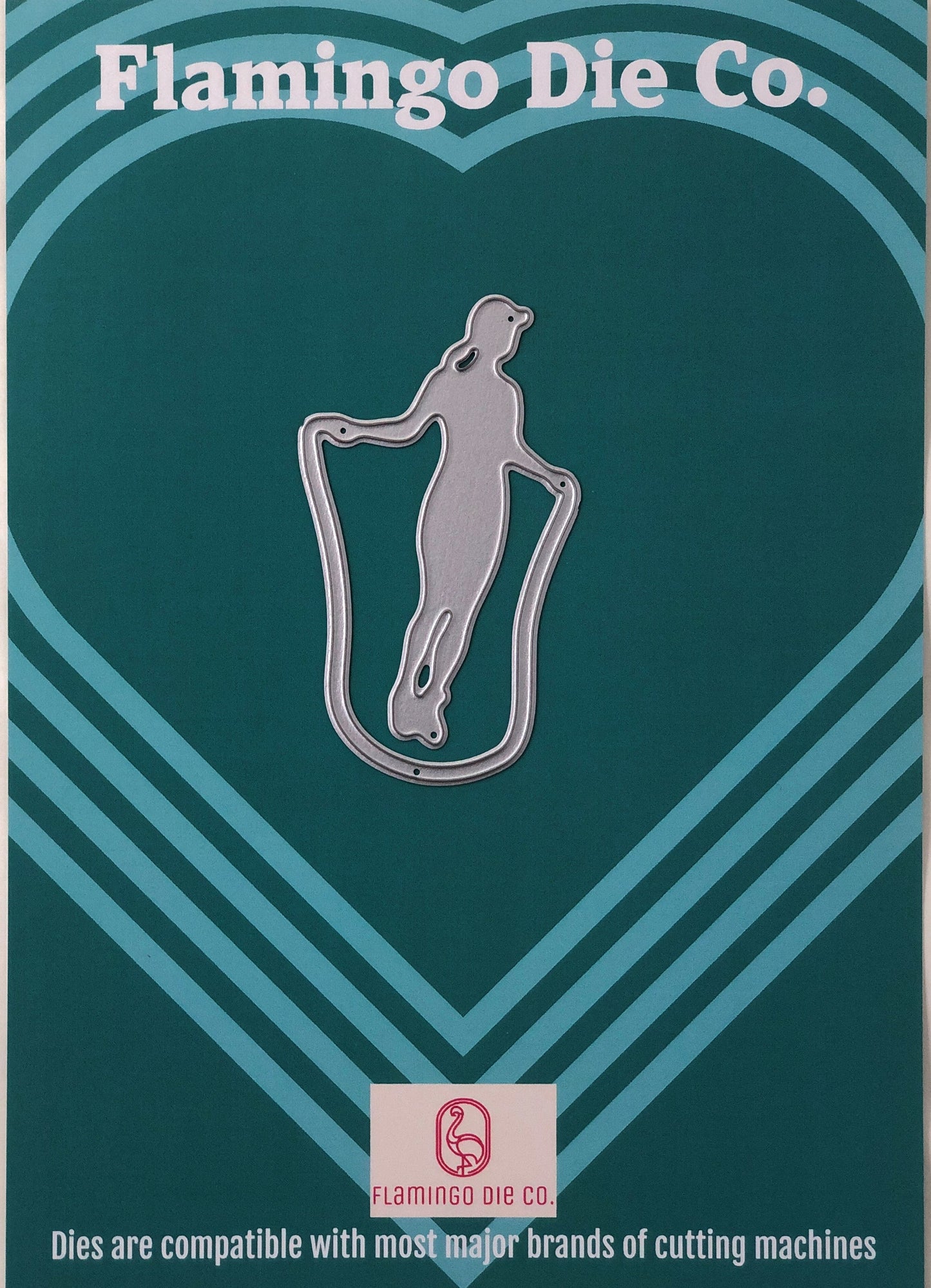 FDC Gym Girl Skipping Steel Cutting Die
