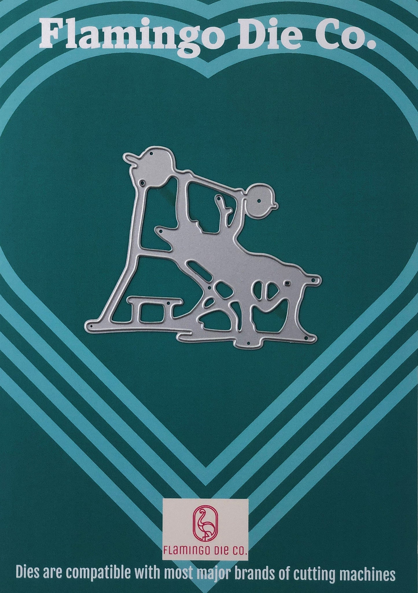 FDC Workout Bench Silhouette Steel Cutting Die