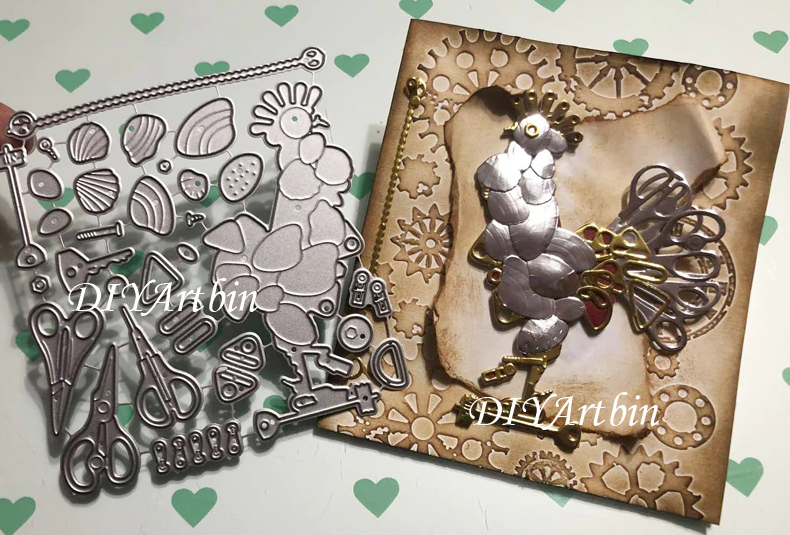 FDC Funky Rooster Steel Cutting Die