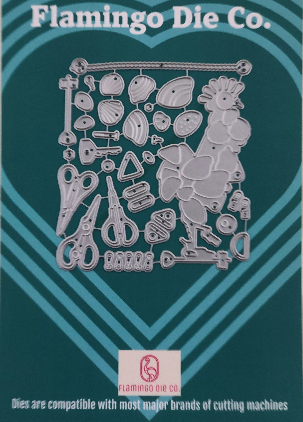 FDC Funky Rooster Steel Cutting Die