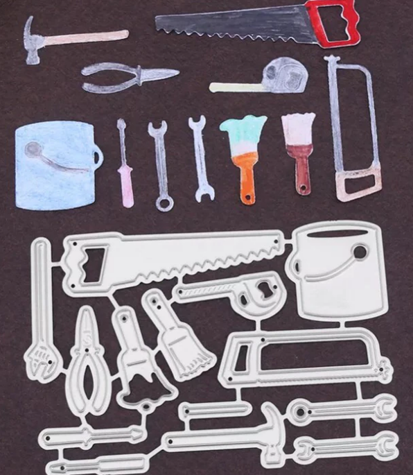 FDC Handyman Tools Steel Cutting Die 14pce