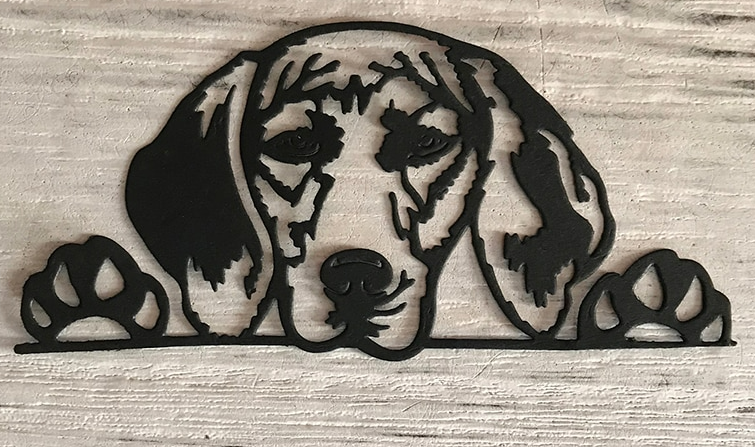 FDC Dog Silhouette #11 Steel Cutting Die