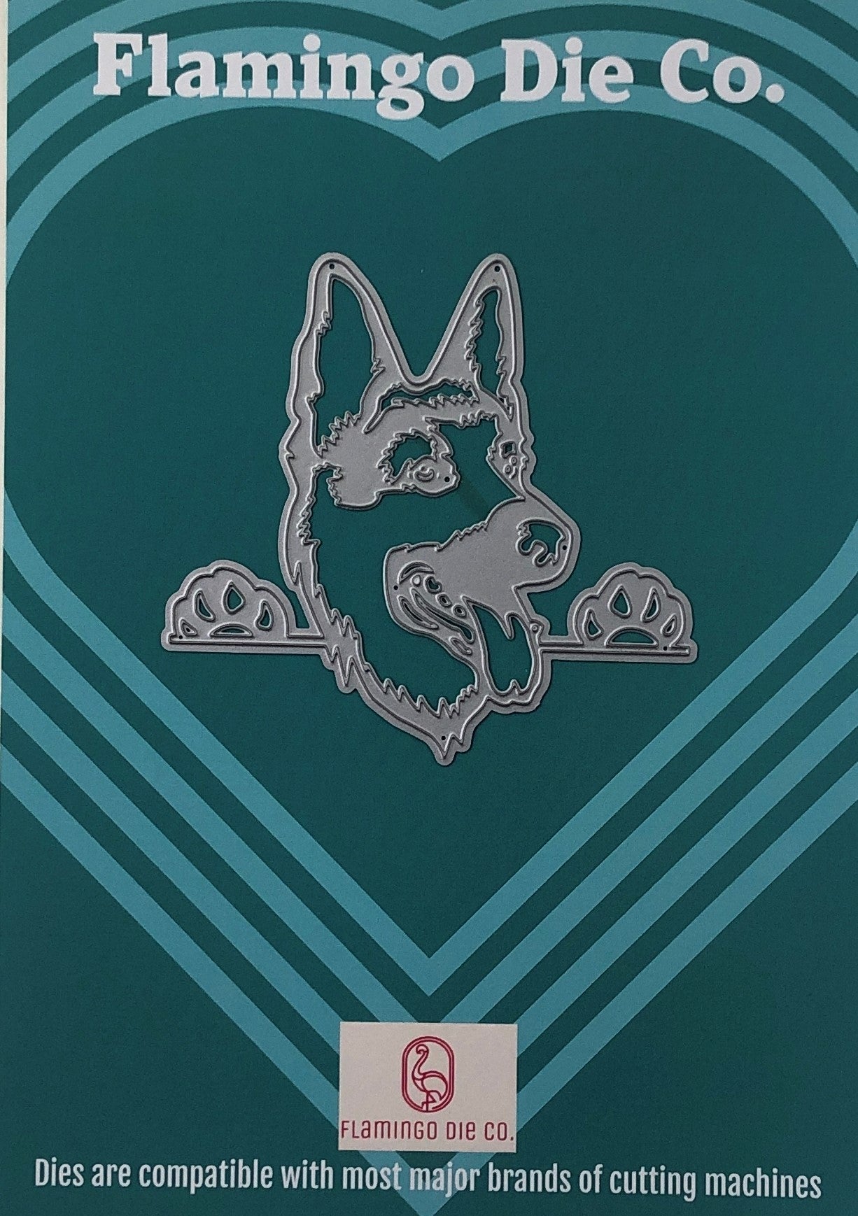 FDC Dog Silhouette #5 Steel Cutting Die