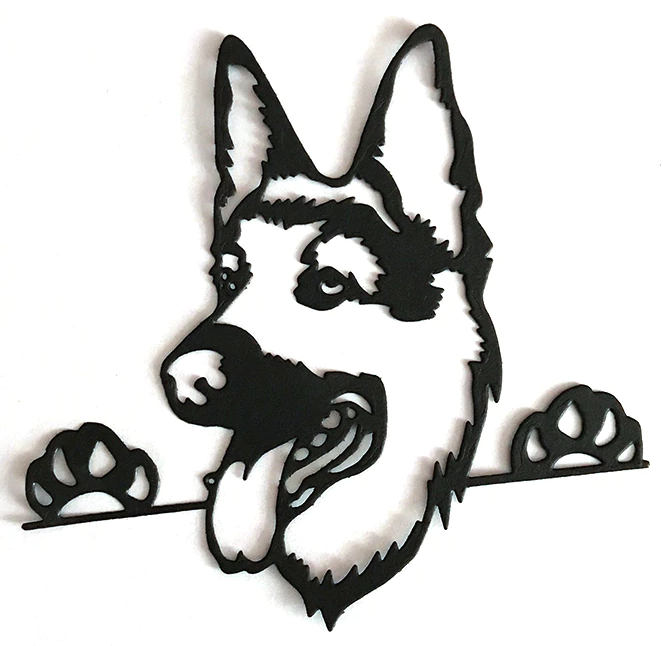 FDC Dog Silhouette #5 Steel Cutting Die