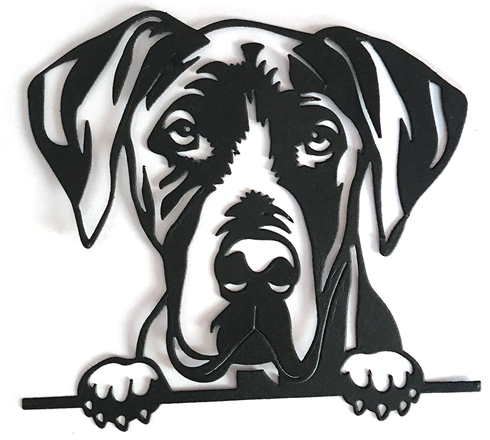 FDC Dog Silhouette #10 Steel Cutting Die