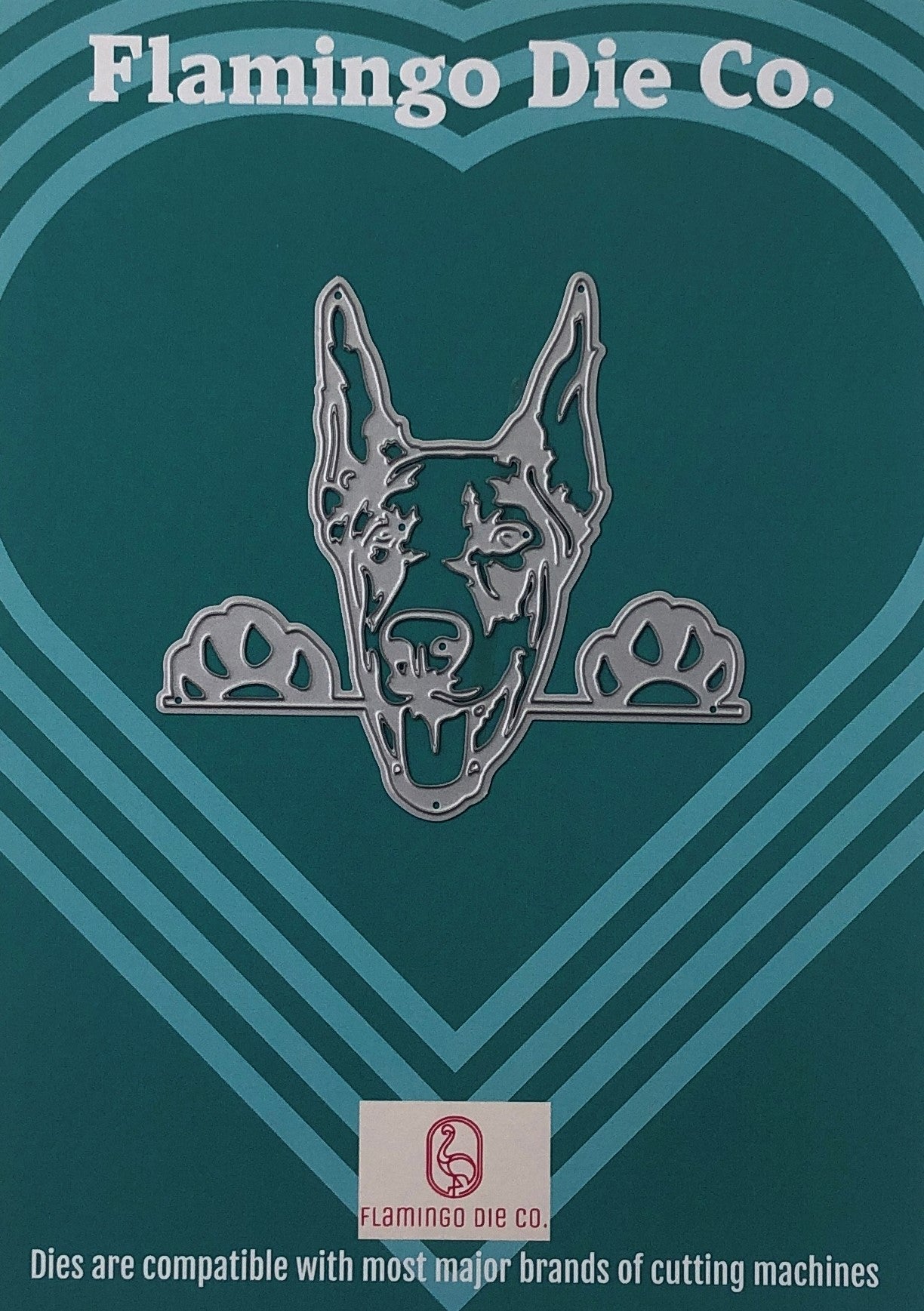 FDC Dog Silhouette #6 Steel Cutting Die