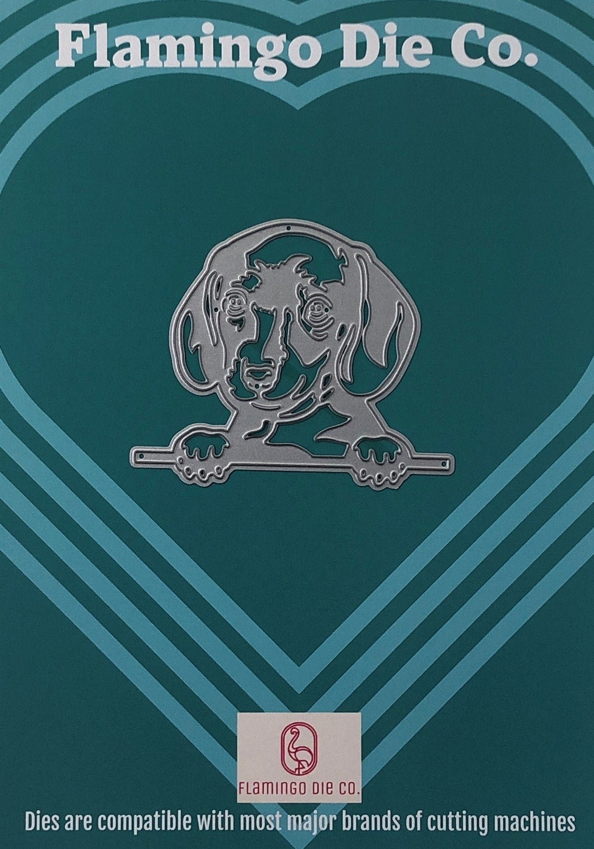 FDC Dog Silhouette #7 Steel Cutting Die