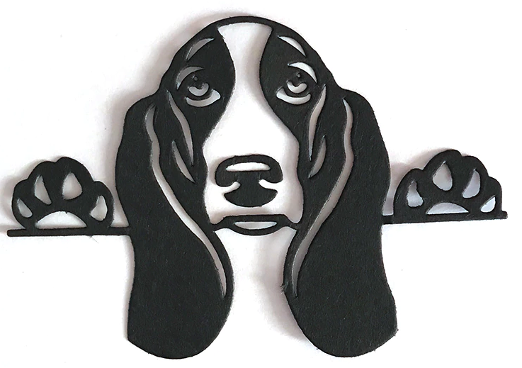 FDC Dog Silhouette #8 Steel Cutting Die