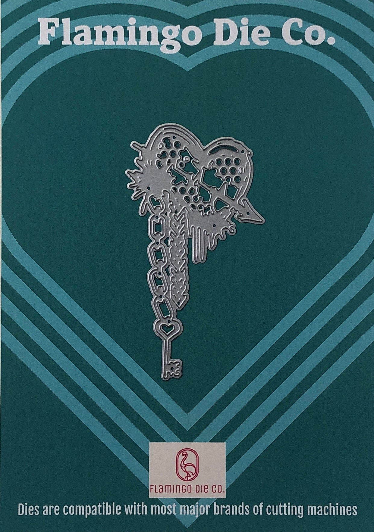 FDC Steampunk Heart Steel Cutting Die