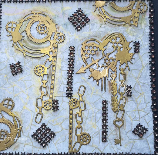 FDC Steampunk Heart Steel Cutting Die