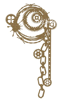 FDC Steampunk Cogs Steel Cutting Die