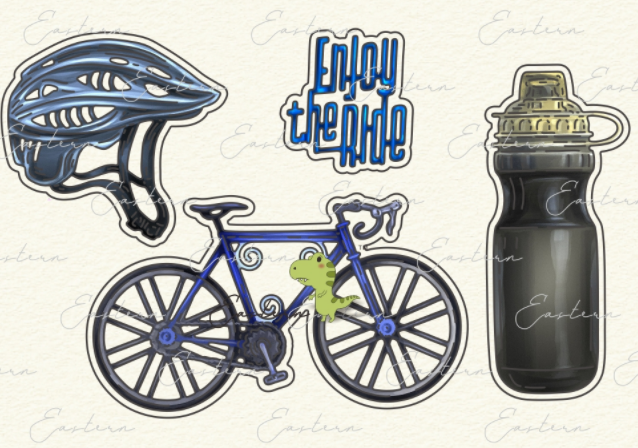 FDC Enjoy the Ride Steel Cutting Die 4pce