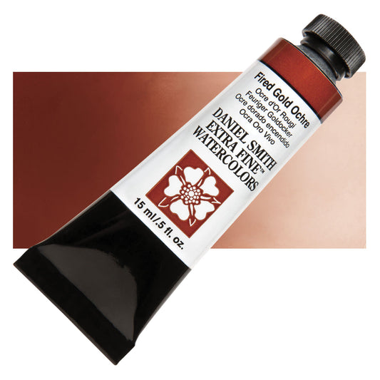 Daniel Smith Extra Fine Watercolour 15ml FIRED GOLD OCHRE S2