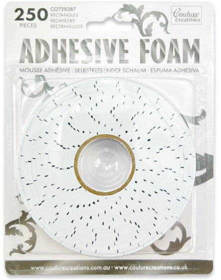 CC Adhesive Foam Rectangles roll of 250