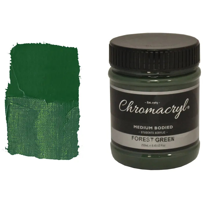 FOREST GREEN Chromacryl Student Acrylic 250ml
