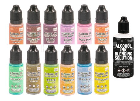 CC Alcohol Ink Glitter Accents Bundle 3