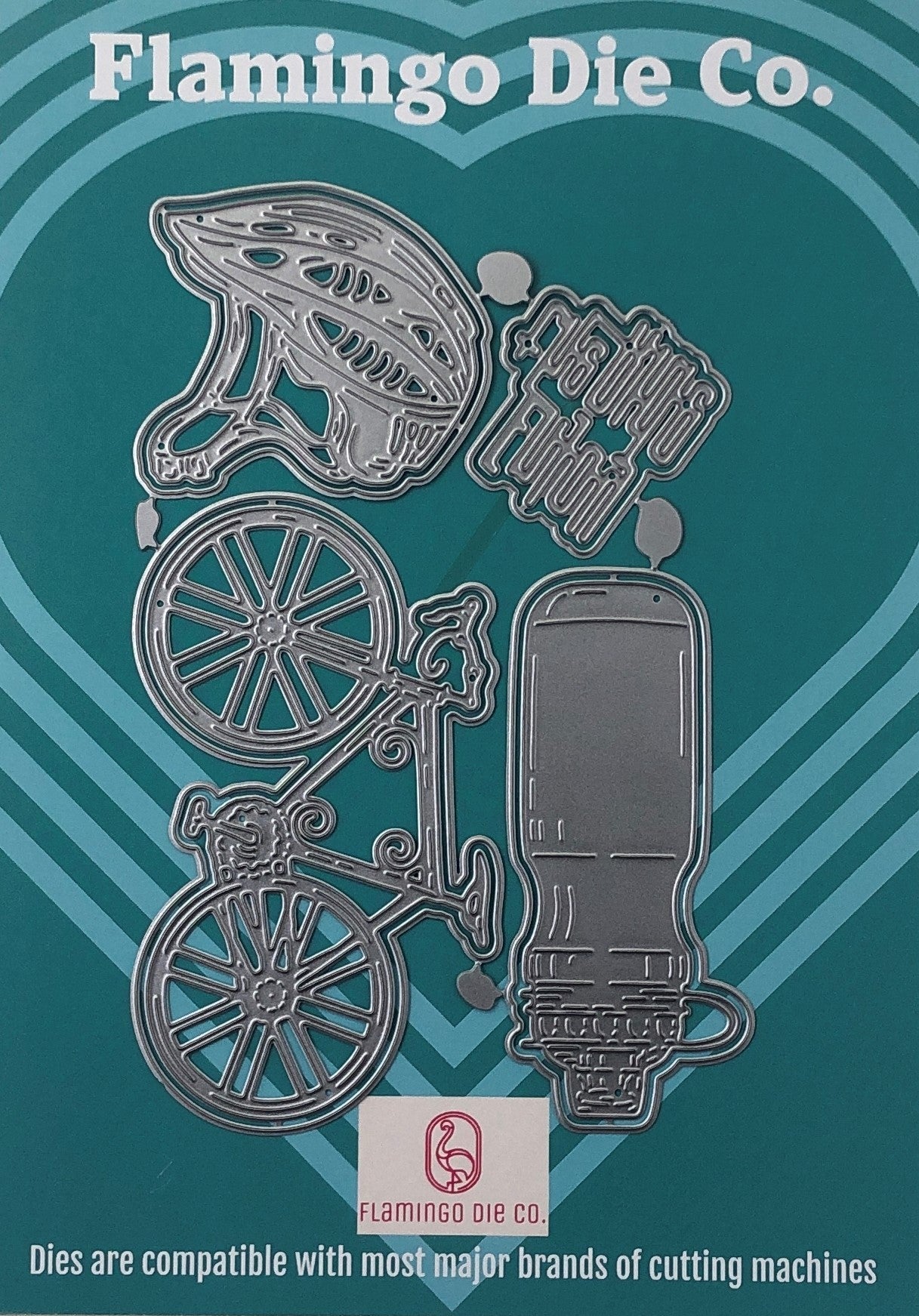 FDC Enjoy the Ride Steel Cutting Die 4pce