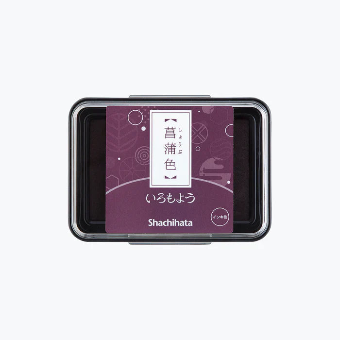 Shachihata Iromoyo Stamp Pad IRIS VIOLET HAC-1-RV